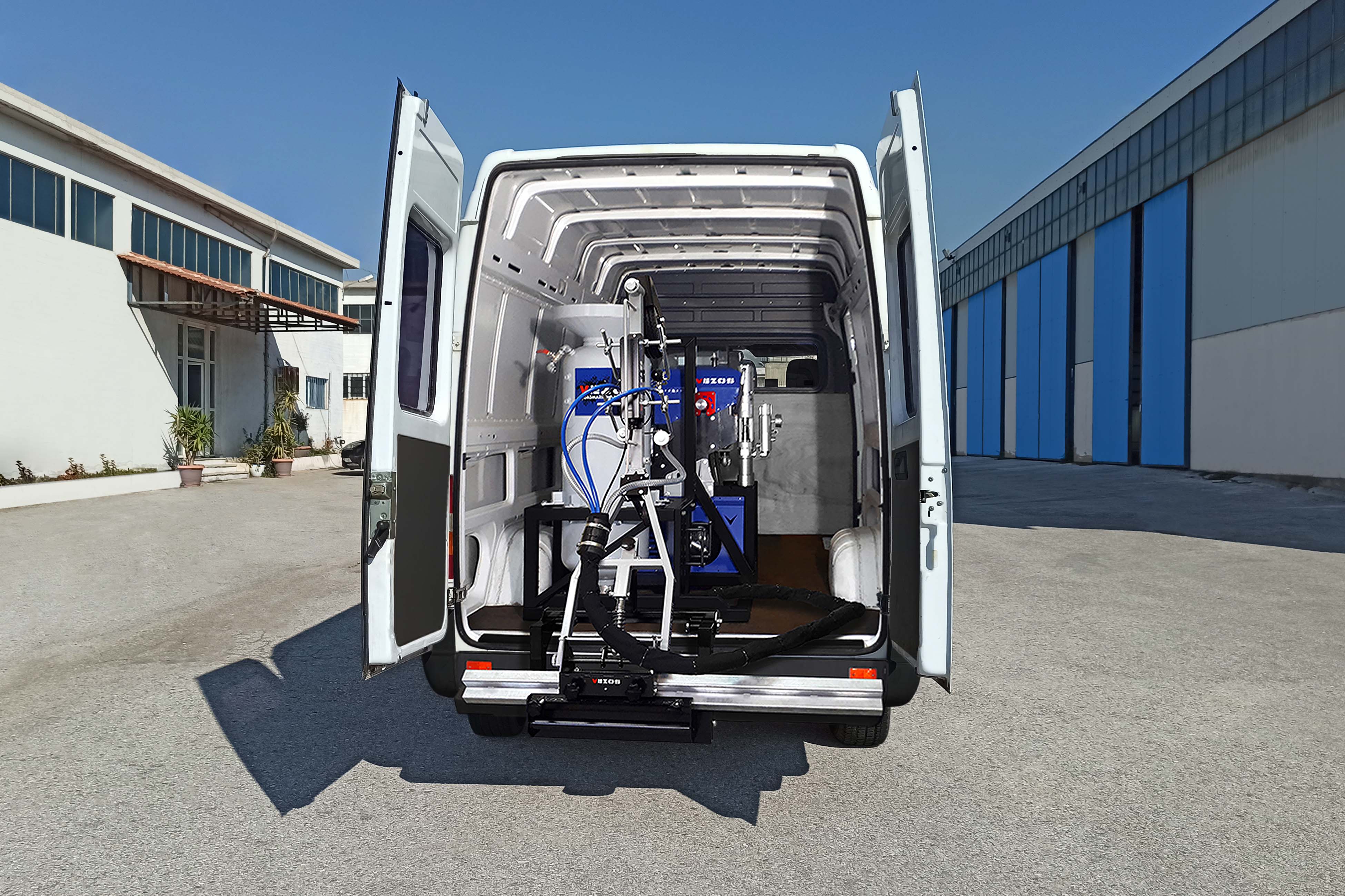 Line Striping Truck - Road Marking Truck - Line Marking Truck