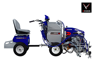 Automatic Line Striper PROSTRIPE 300 SP LINEMATIC - Paint Hopper - Pressurized Bead System