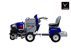 Automatic Line Striper PROSTRIPE 300 SP LINEMATIC - Paint Hopper - Pressurized Bead System - FLIPDRIVE