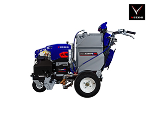 Automatic Line Striper PROSTRIPE 300 SP LINEMATIC - Paint Hopper - Pressurized Bead System - FLIPDRIVE