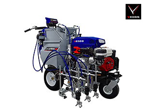 Automatic Line Striper PROSTRIPE 300 SP LINEMATIC - Paint Hopper - Pressurized Bead System - FLIPDRIVE