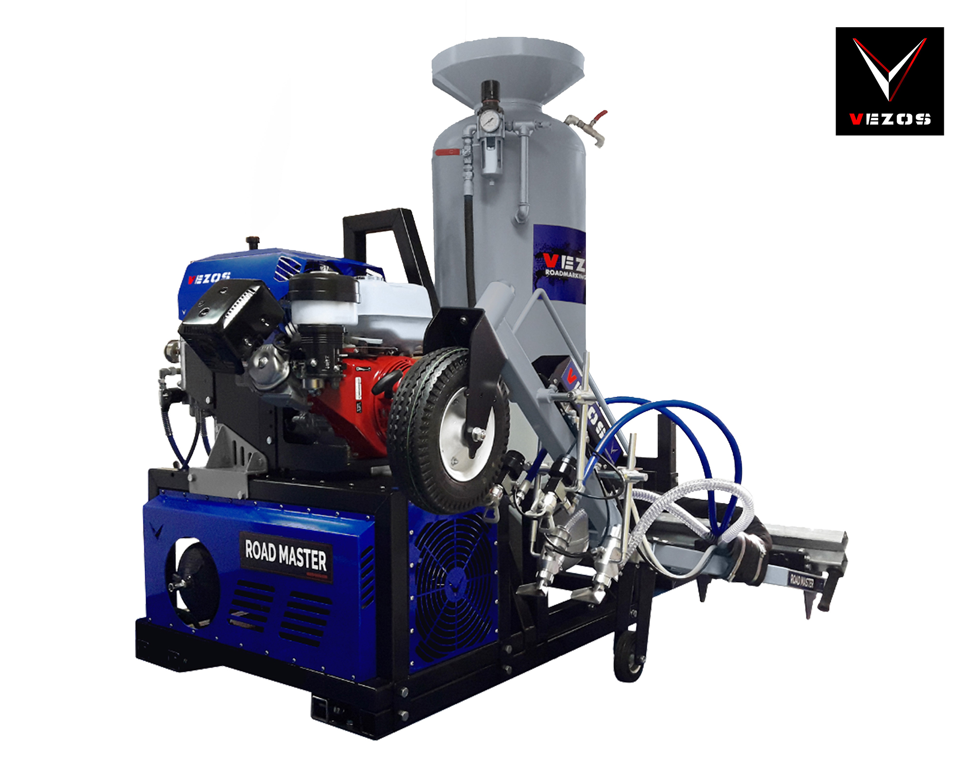 VEZOS RM 2.5 truck mounted line striping kit